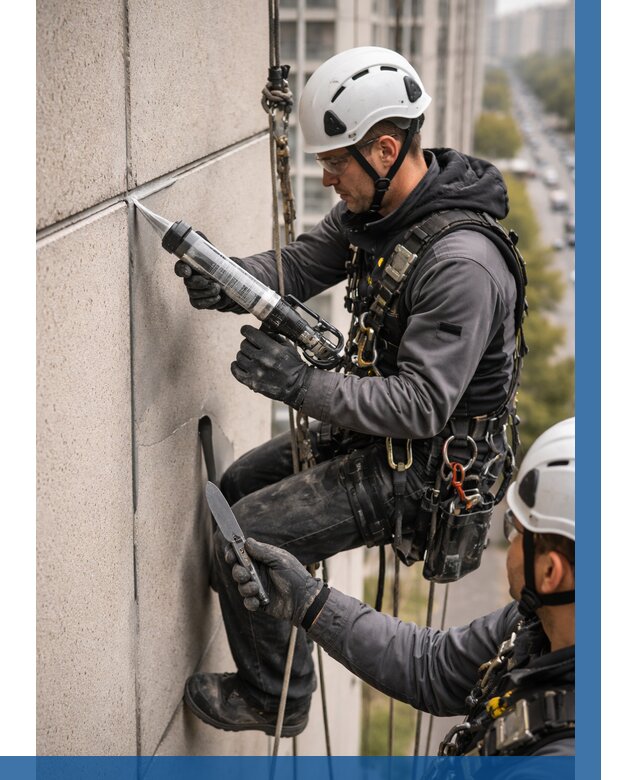 Первичная герметизация швов в Куйбышеве от 622 р. | ВЫСОТНИК-Кбш