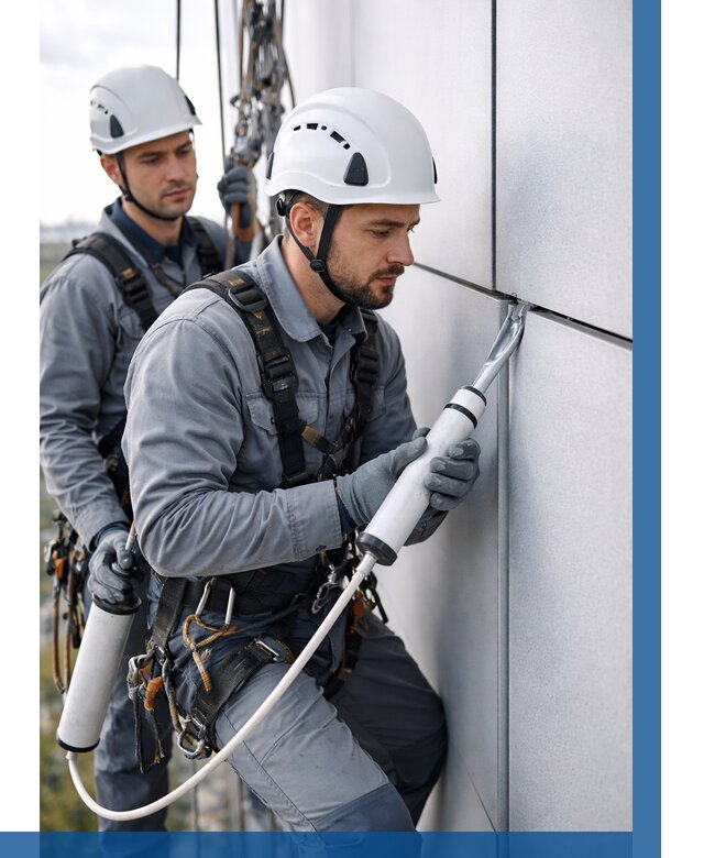 Герметизация швов вилатермом в Куйбышеве от 622 р. | ВЫСОТНИК-Кбш