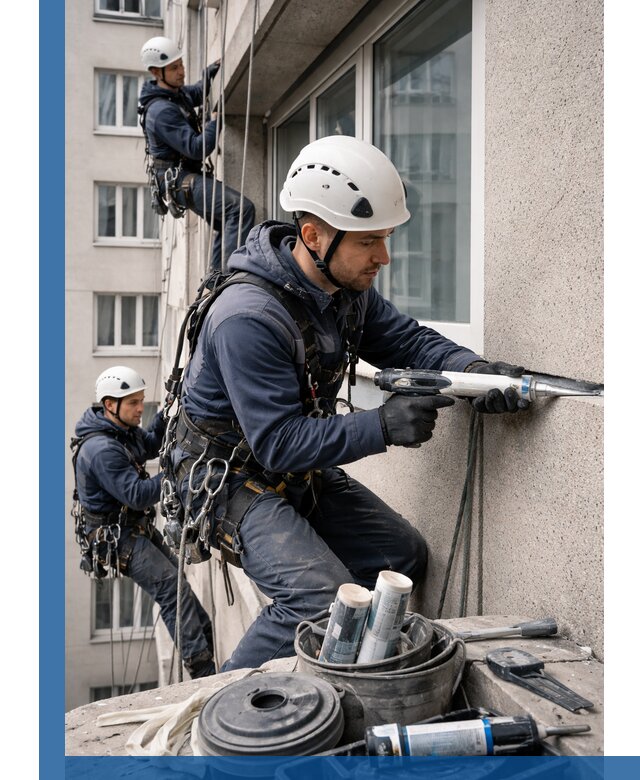 Герметизация швов лоджии в Куйбышеве профессионально и надежно