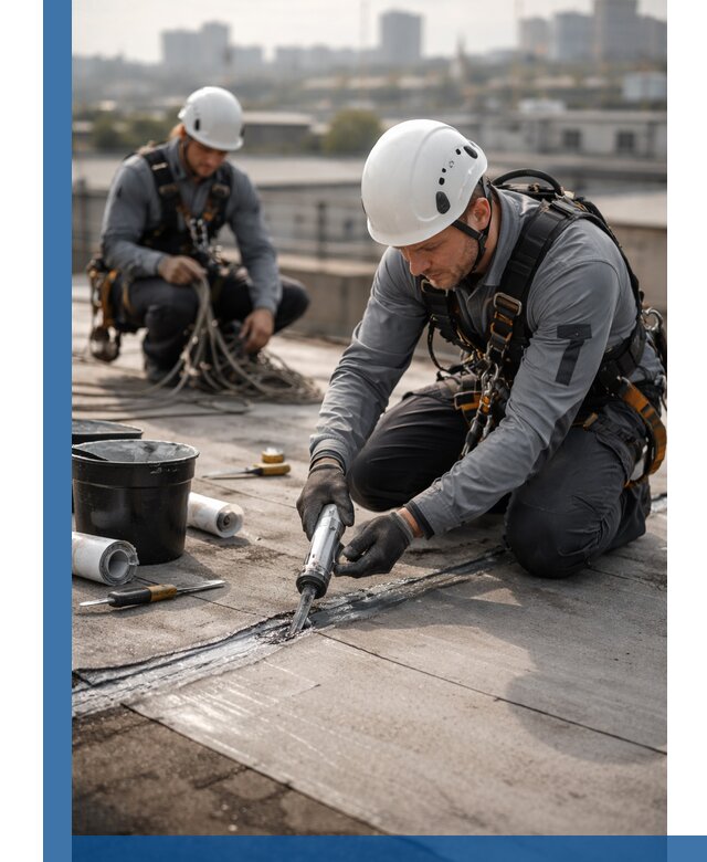 Аварийное и капитальное устранение протечек кровли в Куйбышеве