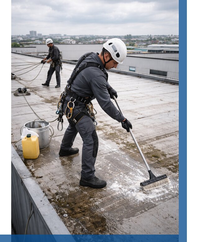 Очистка крыши по графику в Куйбышеве от 7777 р. | ВЫСОТНИК-Кбш