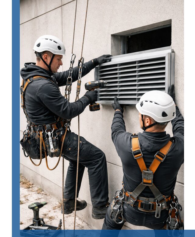 Монтаж вентиляционных решеток в Куйбышеве профессиональный сервис