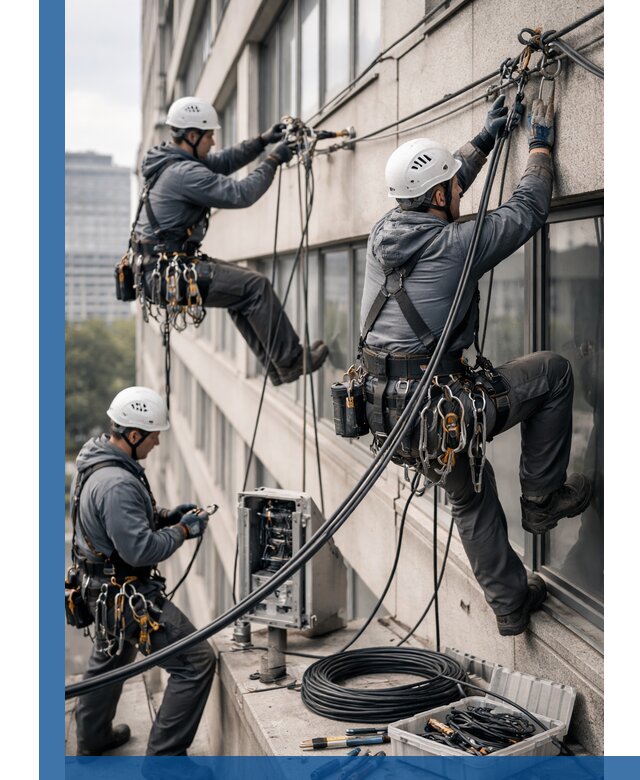 Прокладка оптоволоконного кабеля в Куйбышеве под ключ с тестированием