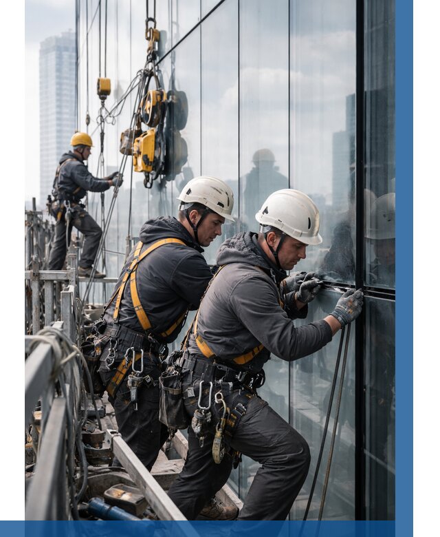 Структурное остекление фасадов в Куйбышеве от 9851 р. | ВЫСОТНИК-Кбш