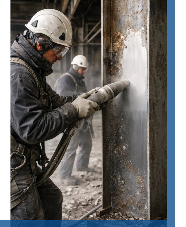 Удаление старой краски с металла в Куйбышеве от 467 р. | ВЫСОТНИК-Кбш