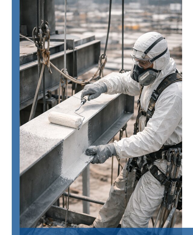 Профессиональная огнезащитная обработка металлоконструкций в Куйбышеве