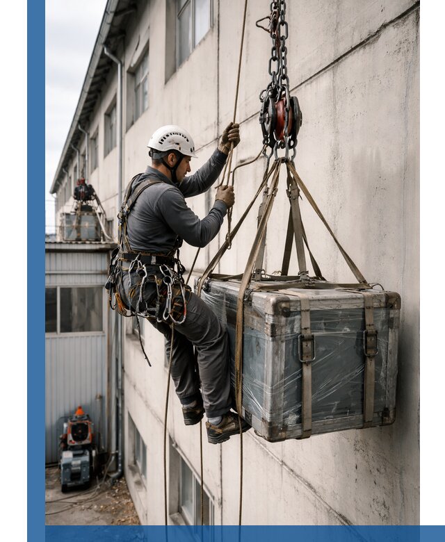 Подъем грузов на высоту в Куйбышеве для промышленных объектов