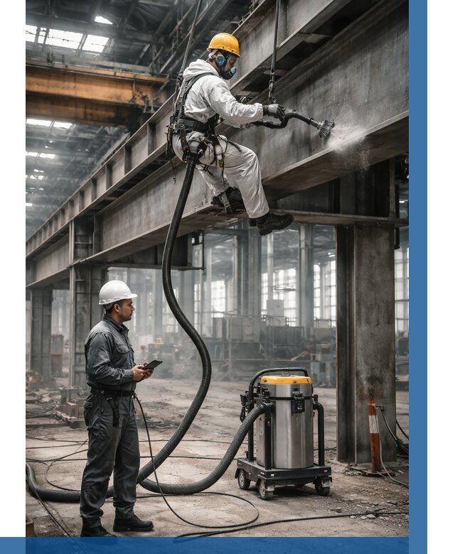 Обеспыливание конструкций в цехе в Куйбышеве от 4355 р. | ВЫСОТНИК-Кбш