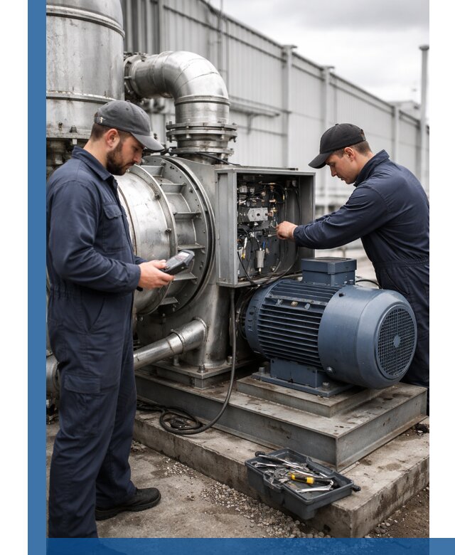 Техническое обслуживание промышленного оборудования в Куйбышеве