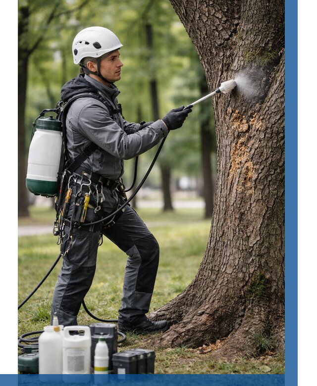 Обработка деревьев от вредителей в Куйбышеве от 4666 р. | ВЫСОТНИК-Кбш