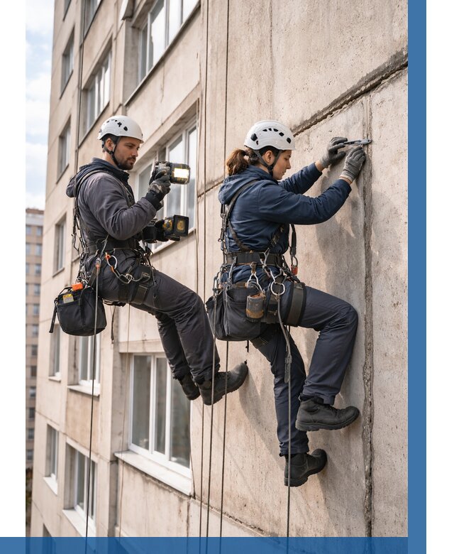 Обследование межпанельных швов в Куйбышеве от 1866 р. | ВЫСОТНИК-Кбш