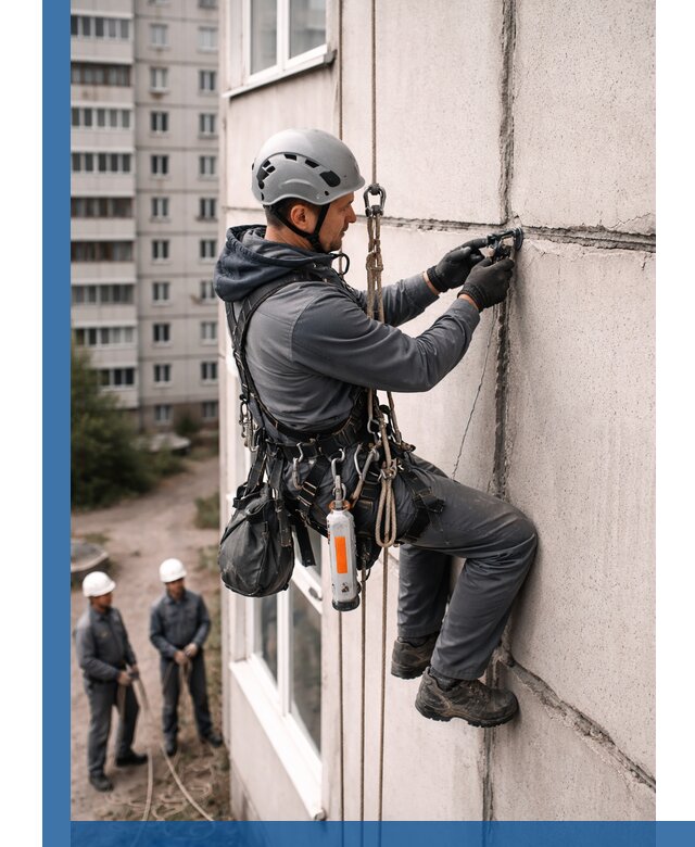 Обследование межпанельных швов и герметизация в Куйбышеве